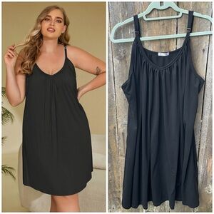 In’Voland Black Nightgown Dress Sz. 24W